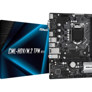ASROCK CML-HDV/M.2 TPM (10 GENERAZIONE)